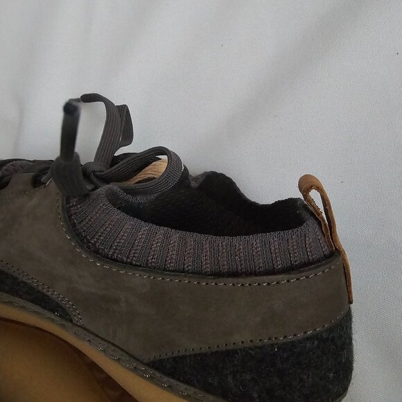 Clarks Nature Women's Dark Gray Combi Lace-Up Trainers Sneakers Size US 9M - Picture 13 of 15
